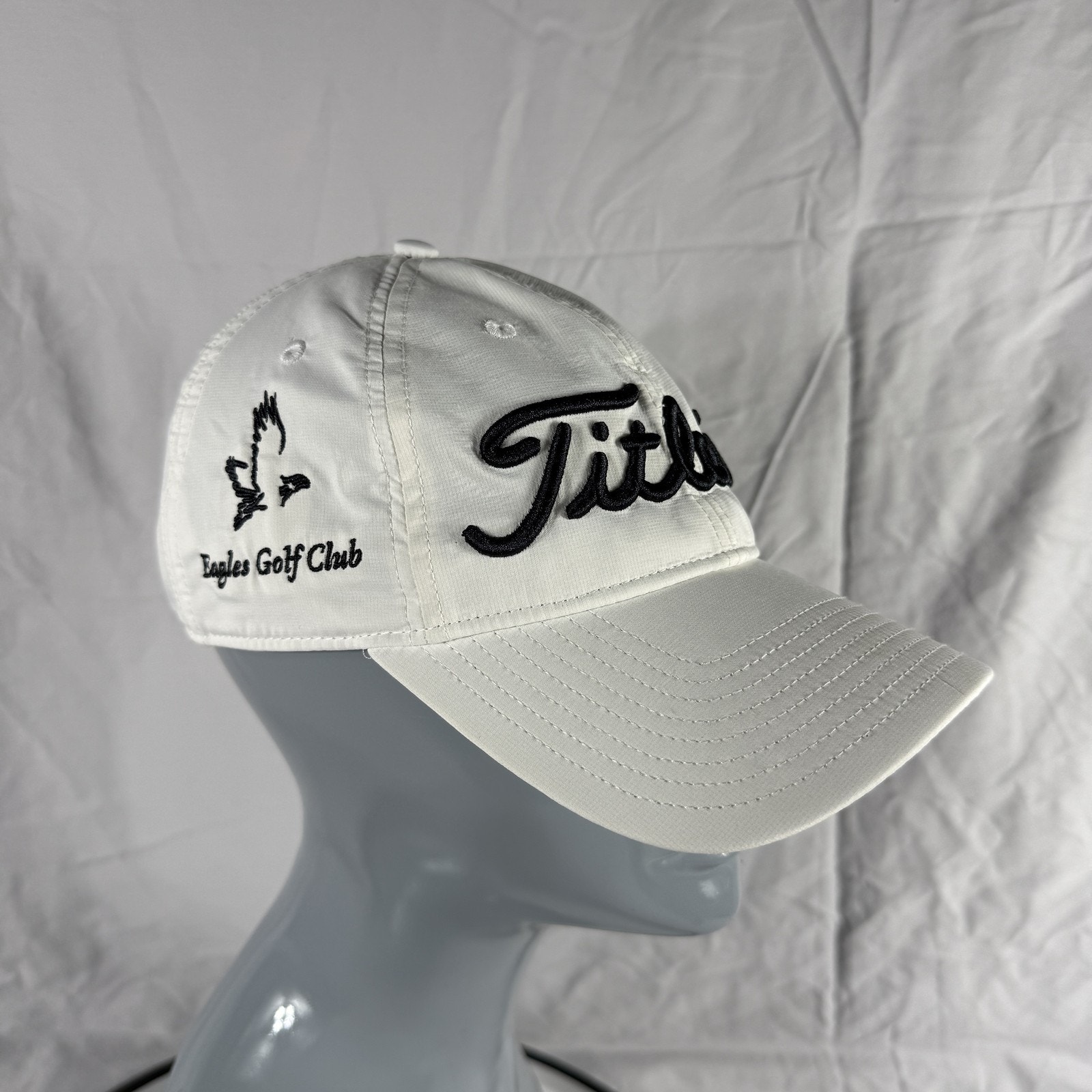 Eagles Golf Club Hat Cap Strap Back Script Mens Golf